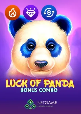 Luck of Panda Bonus Combo pokie by Netgame at Goldwin