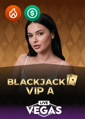 BlackJack VIP A LiveVegas live dealer table by Live tables at Goldwin