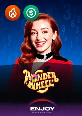 Wonder Wheel Enjoy Gaming live dealer table by Live tables at Goldwin